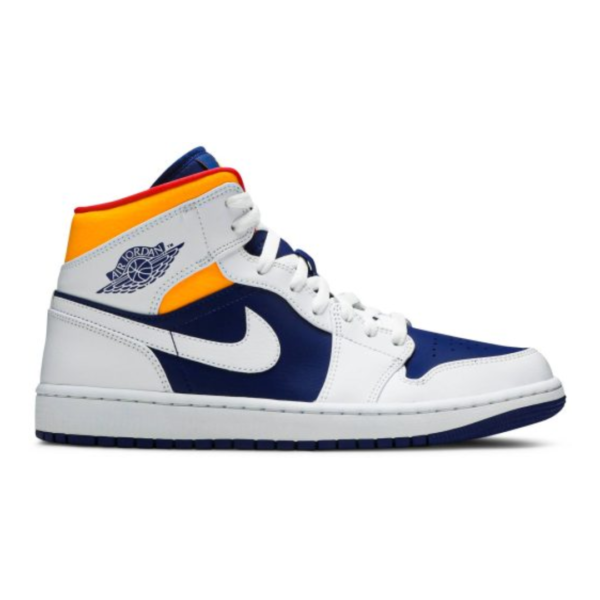 Air Jordan 1 Mid ‘Royal Blue Laser Orange’
