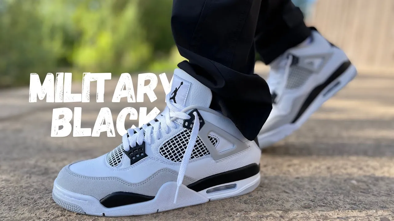 Jordan 4 Military Black