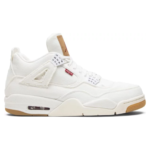 ﻿Levi's x Air Jordan 4 White Denim