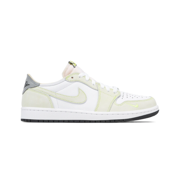 Jordan 1 Retro Low White Ghost Green Black