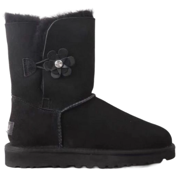 Bailey Button Poppy Black Boots - Women's