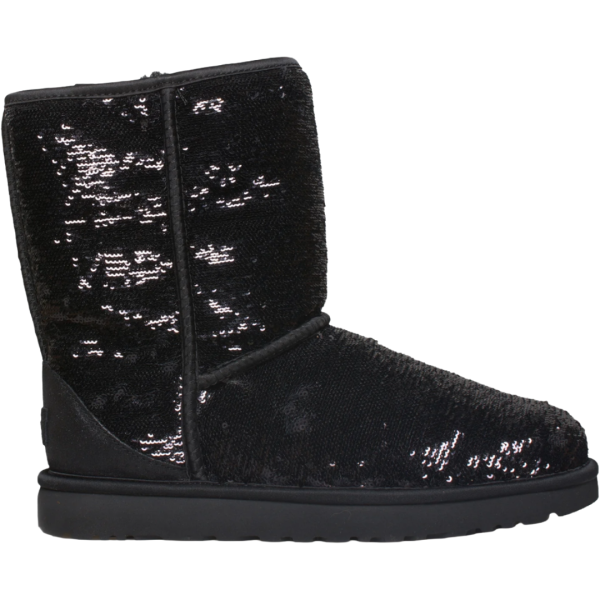 UGG Classic Short Cosmos Sequin Black