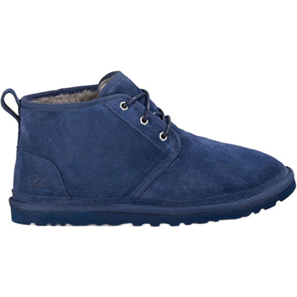 Neumel Blue Men's Leather Boots