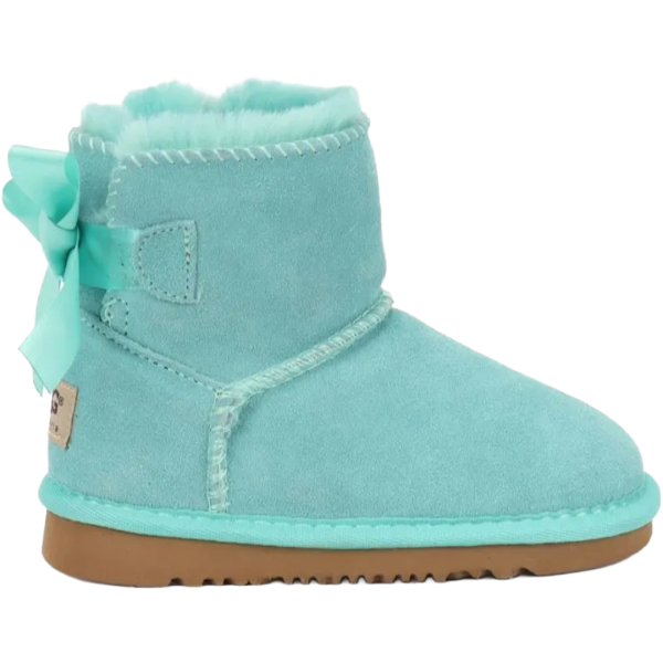 UGG BAILEY BOW SNOW MINT GREEN CLASSIC