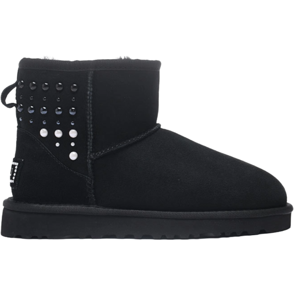 UGG Classik Mini Pearls Black