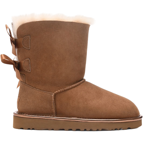 UGG Mini Bailey Bow Brown Boots