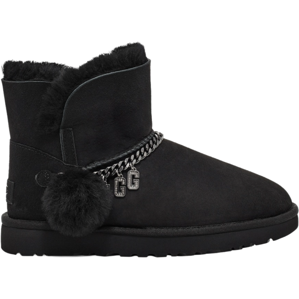 Classic Charm Mini Boot Black
