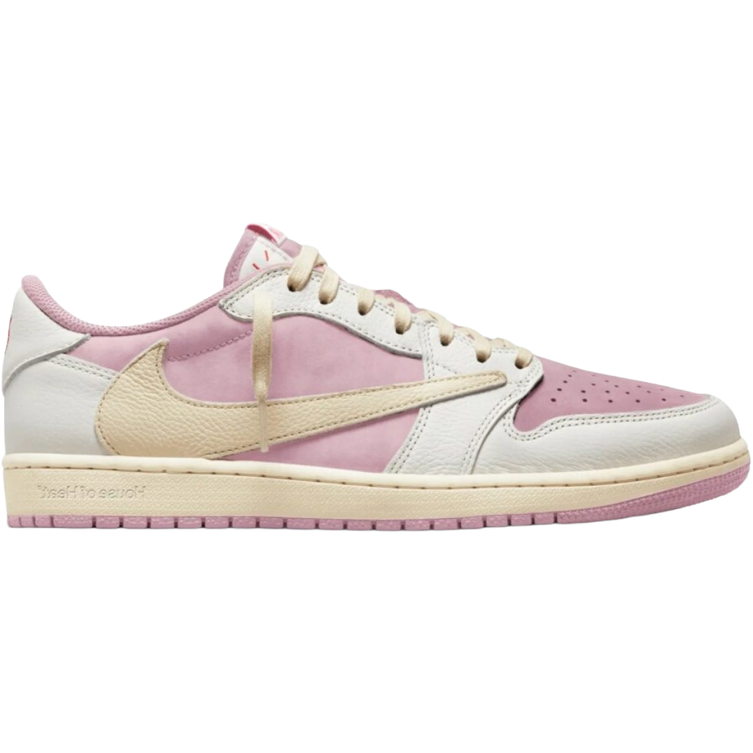 Başlıksız Travis x Air Jordan 1 Low Shy Pink - Afbeelding 1