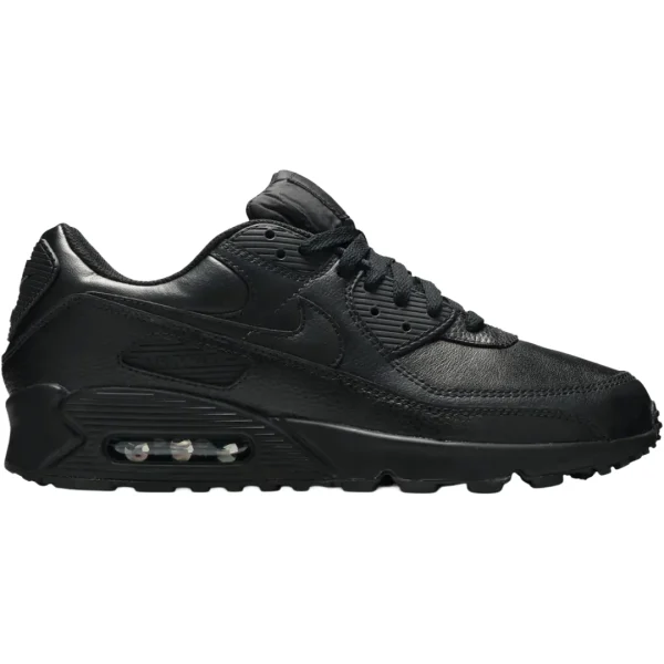 Air Max 90 Leather 'Triple Black'