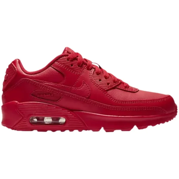 Nike Air Max 90 Leather GS 'University Red'