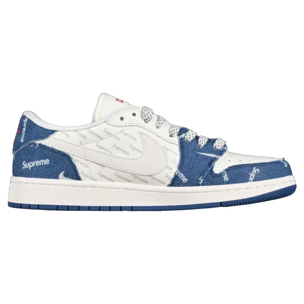 Air Jordan 1 Low Custom x Travis Scott x Supreme