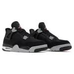 Air Jordan 4 Retro Black Canvas - Afbeelding 2