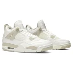 Air Jordan 4 Retro White And Beige - Afbeelding 2
