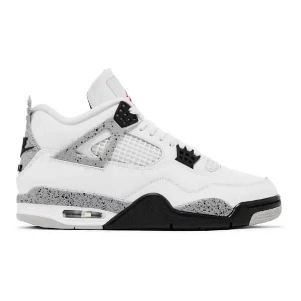 Air Jordan 4 White Cement