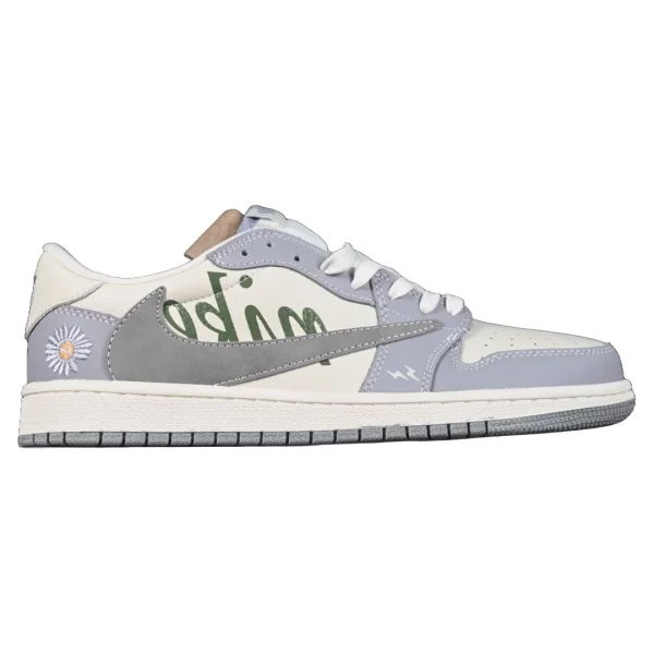 Air Jordan Low 1 x Travis Scott x White & Olive -