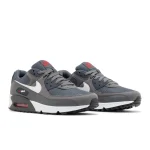 Air Max 90 Iron Grey University Red - Afbeelding 5