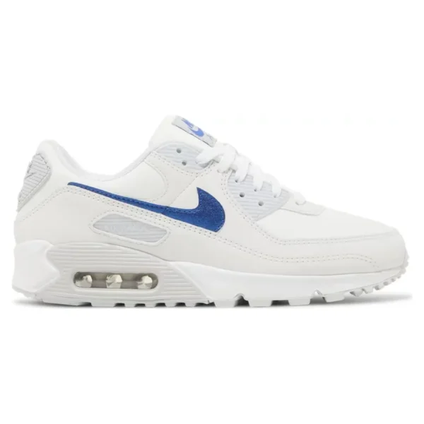 Air Max 90 Metalic White Blue