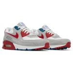 Air Max 90 Smoke Grey/Gym Red - Afbeelding 2