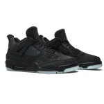 KAWS x Air Jordan 4 Retro Black - Afbeelding 2