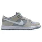 SB Dunk Low Summit White Wolf Grey
