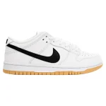 SB Dunk Low White Gum