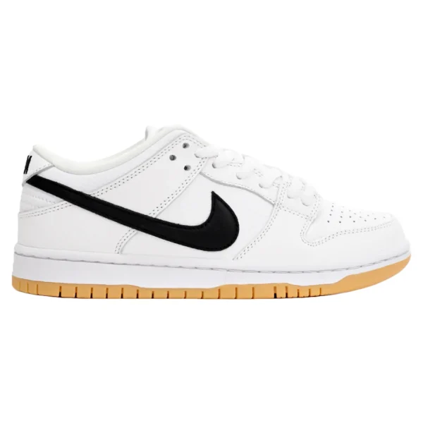 SB Dunk Low White Gum