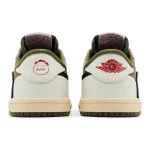 The Travis Scott x Air Jordan 1 Retro Low OG SP TD 'Reverse Olive / Medium Olive' - Afbeelding 4
