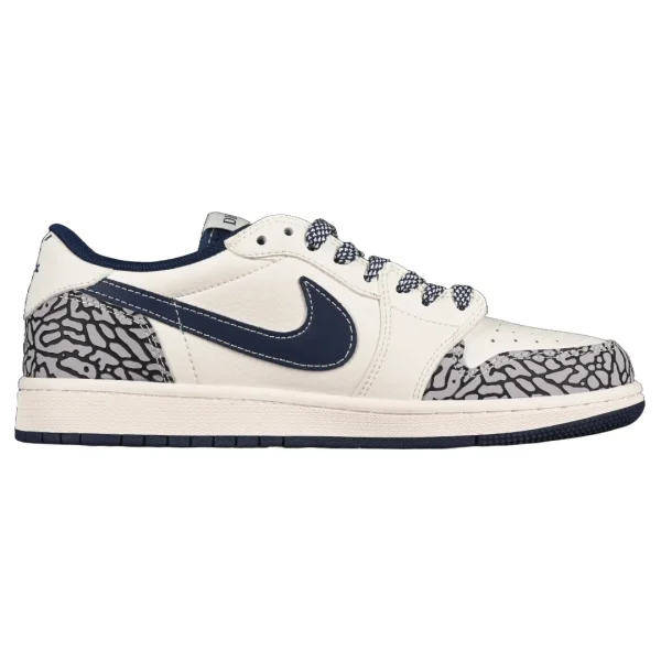 Travis Jordan 1 Retro OG White Cement