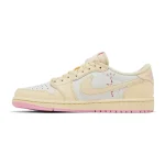 Travis Scott x Air Jordan 1 Retro Low OG 'Shy Pink' #2 - Afbeelding 3