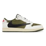 Travis Scott x Air Jordan 1 Retro Low OG SP 'Reverse Olive / Medium