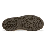 Travis Scott x Air Jordan 1 Retro Low OG SP 'Reverse Olive / Medium - Afbeelding 4