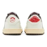 Travis Scott x Air Jordan 1 Retro Low OG SP 'Reverse Olive / Medium - Afbeelding 5