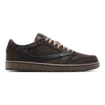 Travis Scott x Air Jordan 1 Retro Low OG SP 'Velvet Brown' Sample