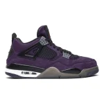 Travis Scott x Air Jordan 4 Retro 'Purple Suede - White Midsole' Friends & Family