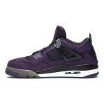 Travis Scott x Air Jordan 4 Retro 'Purple Suede - White Midsole' Friends & Family - Afbeelding 3
