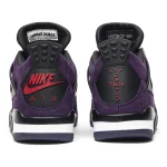 Travis Scott x Air Jordan 4 Retro 'Purple Suede - White Midsole' Friends & Family - Afbeelding 5