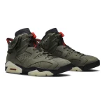 Travis Scott x Air Jordan 6 Retro 'Olive' - Afbeelding 2