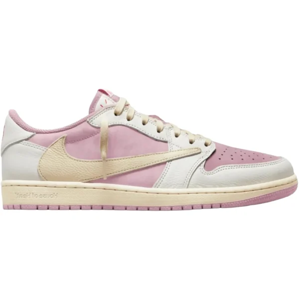 Travis x Air Jordan 1 Low Shy Pink
