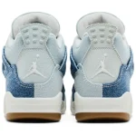 Wmns Air Jordan 4 Retro TEX Worn Blue Denim - Afbeelding 5
