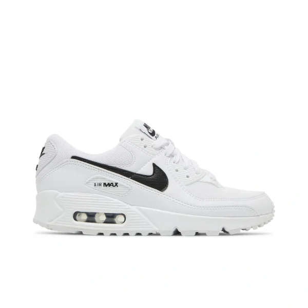 Wmns Air Max 90 White Black